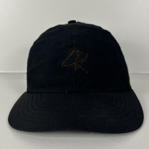 Zero Restriction Gore-Tex Black Strapback Hat Waterproof Golf Cap